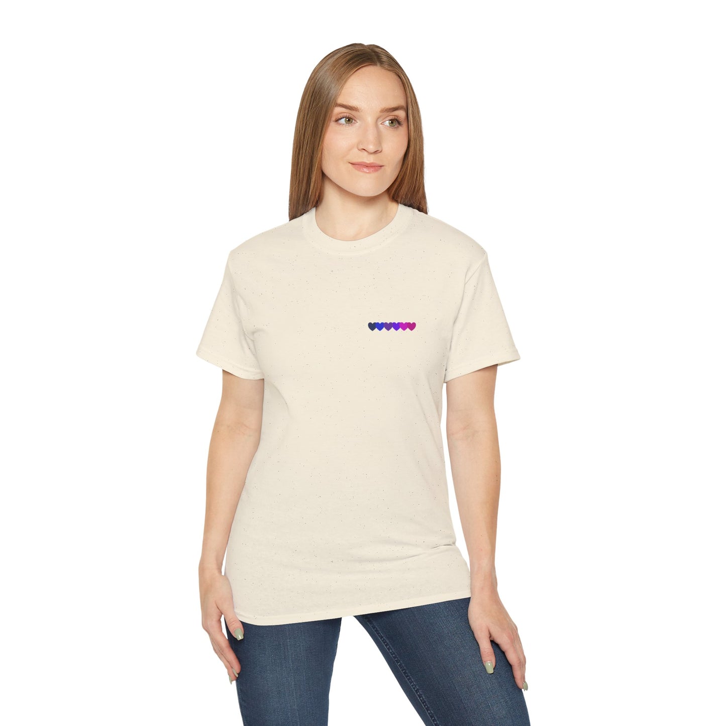 Pride Heart Unisex Ultra Cotton Tee - Casual Wear, LGBTQ+ Pride Apparel, Gift for Friends, Everyday Comfort, Inclusive Fashion