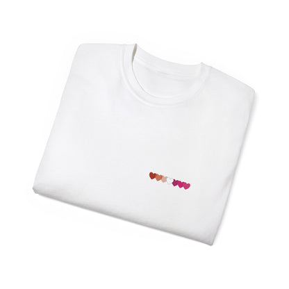 Lesbian Tee, Casual Love T-Shirt, Unisex Cotton Top, Perfect for Gifts, Everyday Wear, Valentine's Day, Anniversary