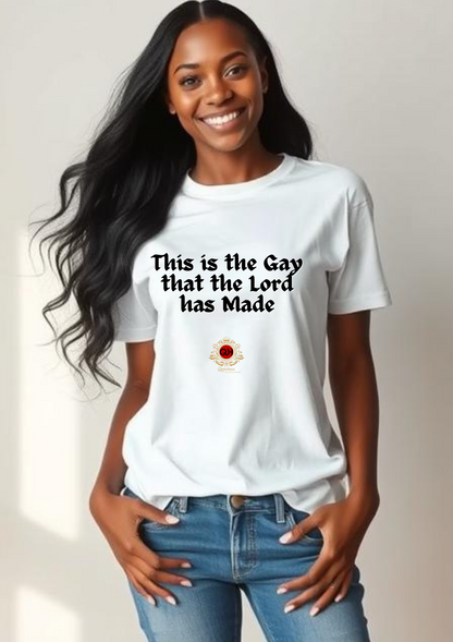 Inspirational T-Shirt - Pride Tee, LGBTQ+ Apparel, Faith-Based Clothing, Comfortable Casual Wear, Unisex Graphic Tee