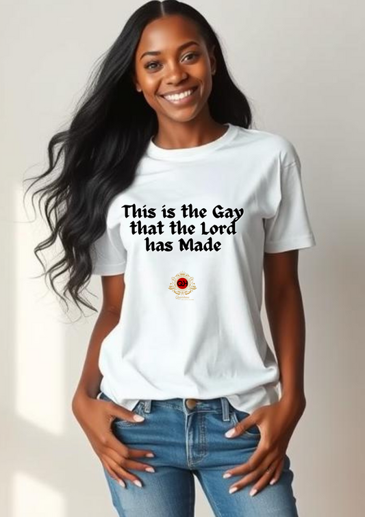 Inspirational T-Shirt - Pride Tee, LGBTQ+ Apparel, Faith-Based Clothing, Comfortable Casual Wear, Unisex Graphic Tee