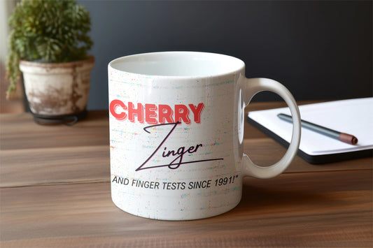 Cherry Zinger Mug - Fun Coffee Cup for DNA Enthusiasts, Unique Gift for Science Lovers, Personalized Tea Mug, Birthday Present, [...]