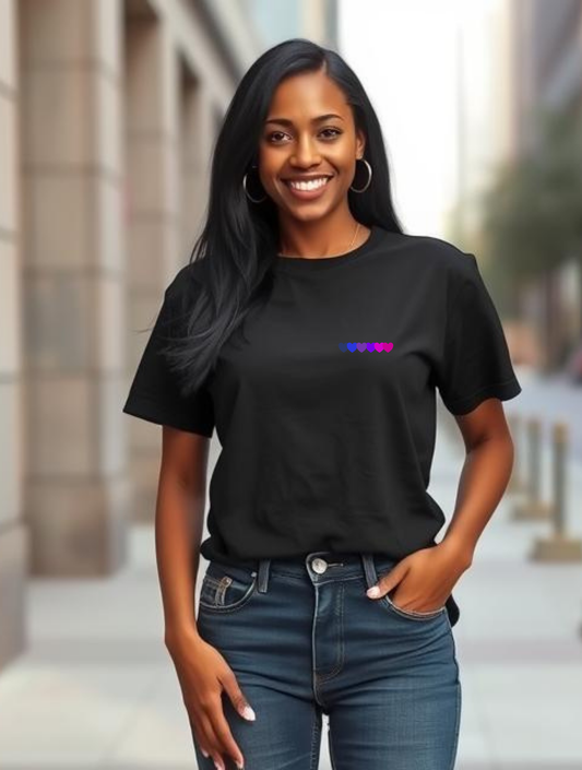 Pride Heart Unisex Ultra Cotton Tee - Casual Wear, LGBTQ+ Pride Apparel, Gift for Friends, Everyday Comfort, Inclusive Fashion