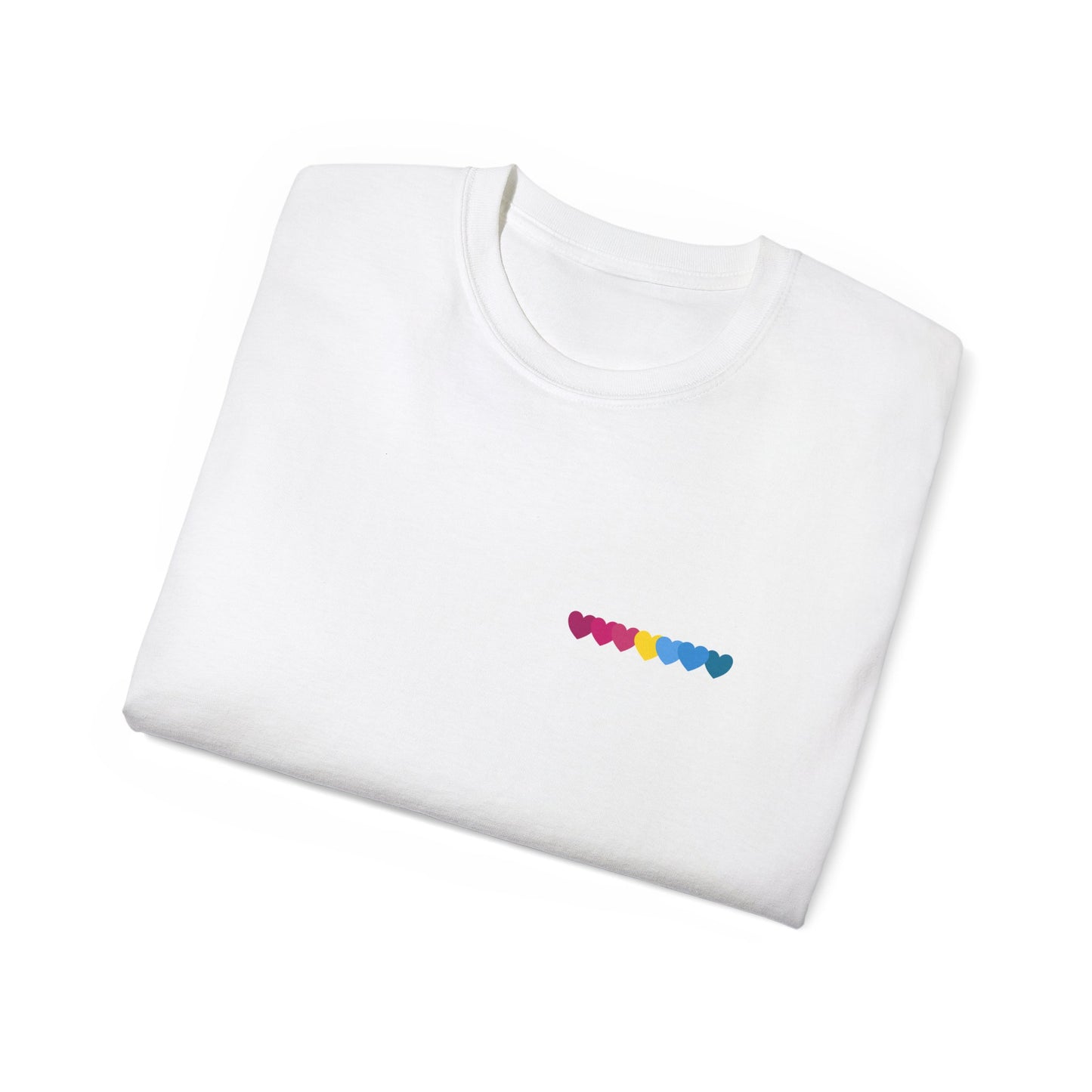 Pansexual Unisex Tee, Rainbow Pride Shirt, Cute Graphic T-Shirt, Summer Festival Wear, Gift for Friends