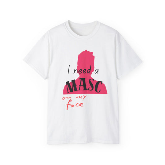 Unisex Ultra Cotton Tee, Funny Graphic T-Shirt, Cool Casual Wear, Gift for Him, LGBTQ+ Pride Top, Unique Statement Tee
