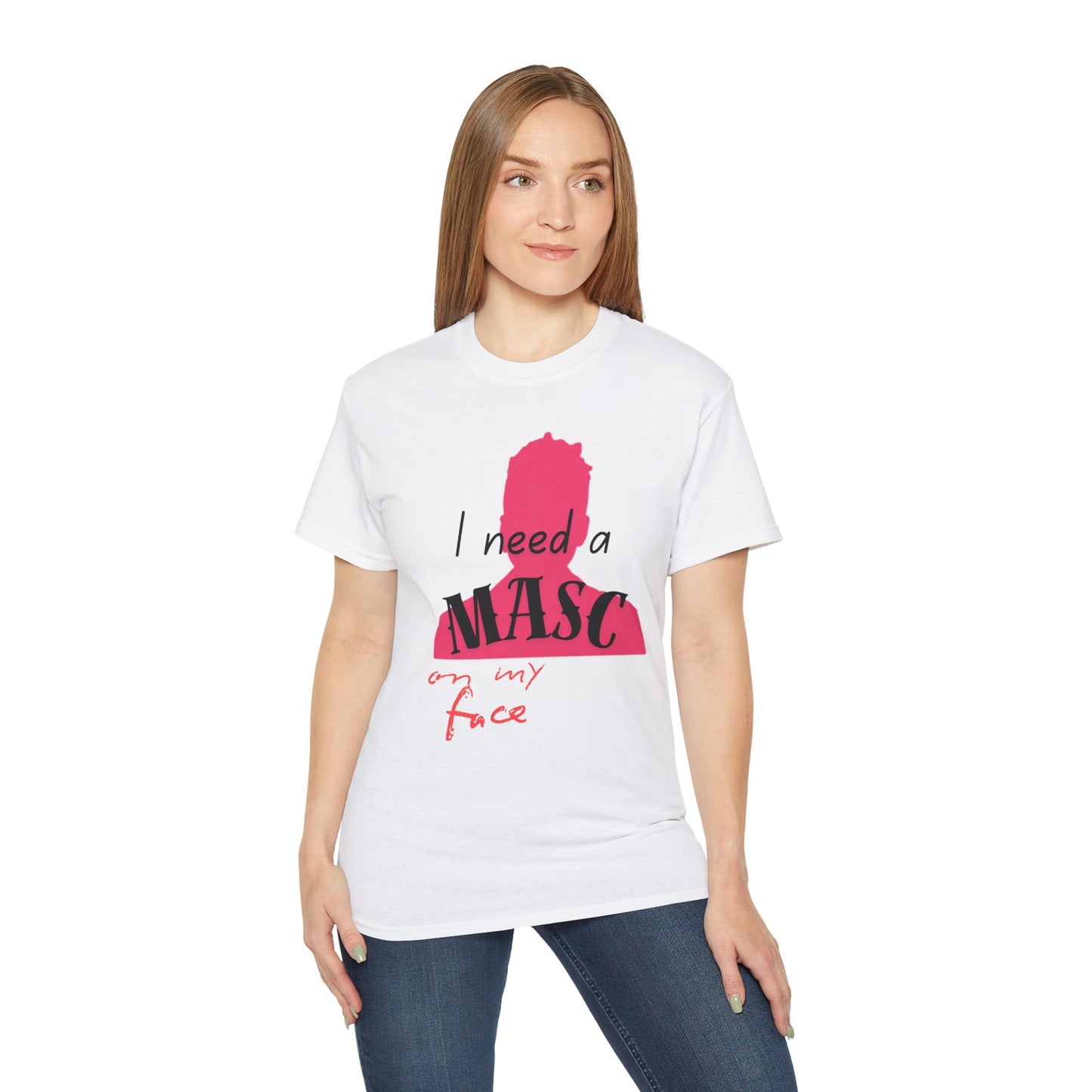 Unisex Ultra Cotton Tee, Funny Graphic T-Shirt, Cool Casual Wear, Gift for Him, LGBTQ+ Pride Top, Unique Statement Tee