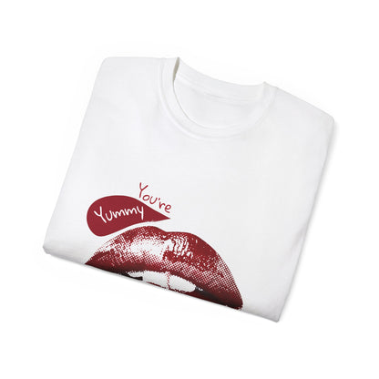 Sassy Graphic Tee - You're Yummy Design, Cute Casual Wear, Gift for Her, Fun Statement Shirt, Trendy Outfits, Everyday Style