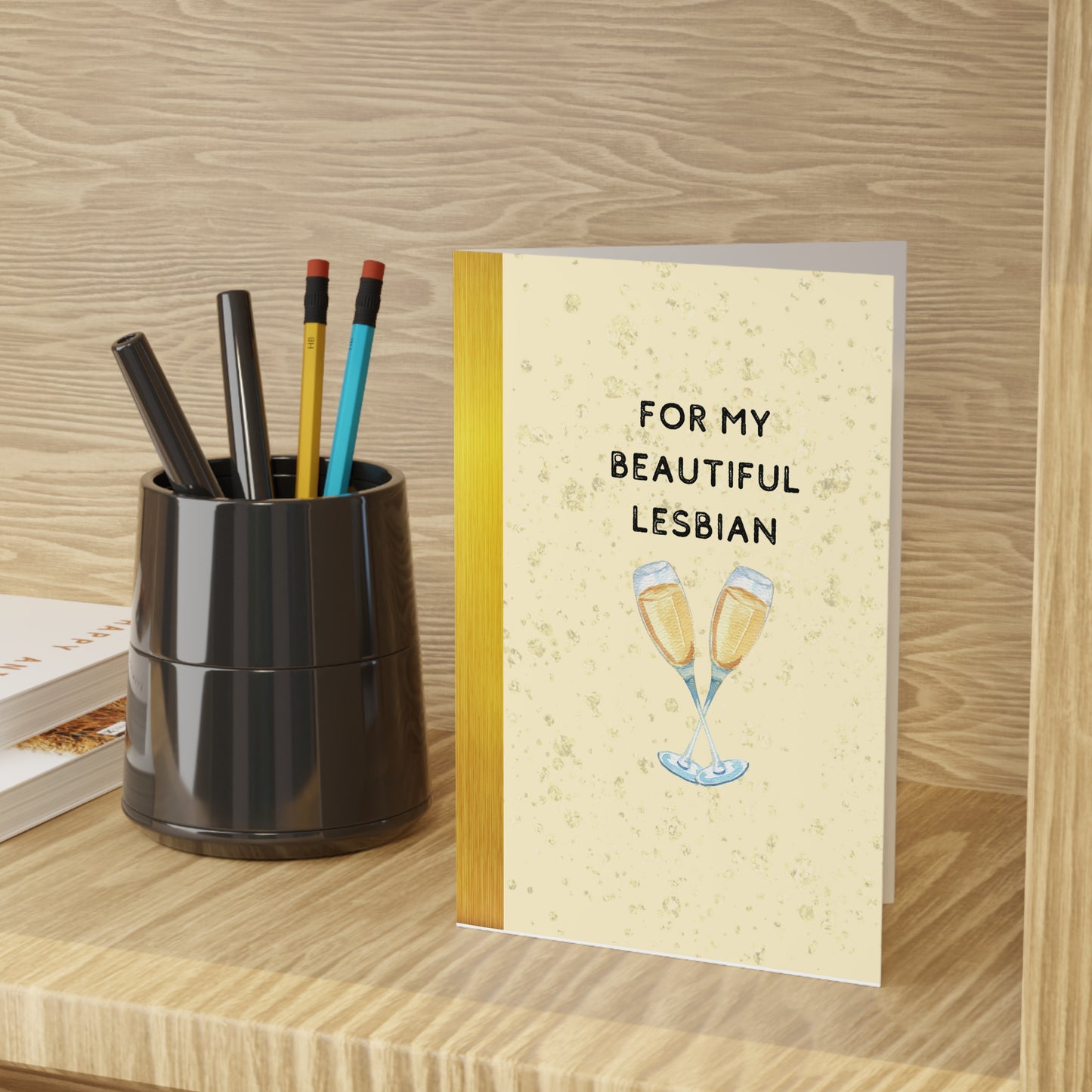 Chic Lesbian Greeting Cards for Celebrations, Birthday Wishes, Love Notes, Anniversary Cards, LGBTQ+ Occasion Greetings