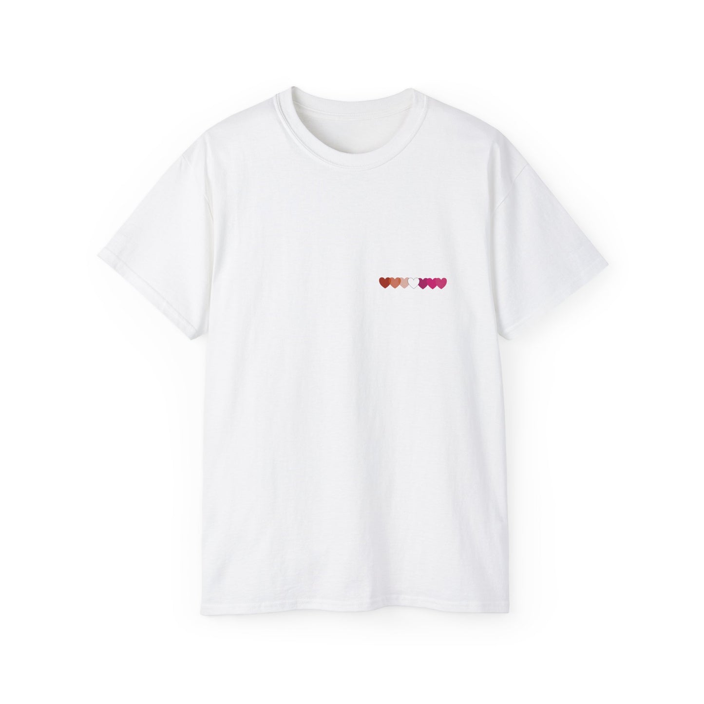 Lesbian Tee, Casual Love T-Shirt, Unisex Cotton Top, Perfect for Gifts, Everyday Wear, Valentine's Day, Anniversary