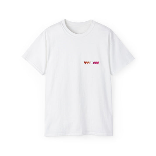 Lesbian Tee, Casual Love T-Shirt, Unisex Cotton Top, Perfect for Gifts, Everyday Wear, Valentine's Day, Anniversary