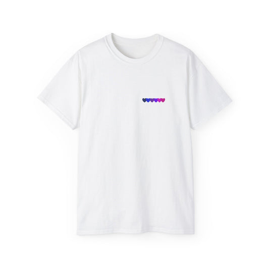 Pride Heart Unisex Ultra Cotton Tee - Casual Wear, LGBTQ+ Pride Apparel, Gift for Friends, Everyday Comfort, Inclusive Fashion