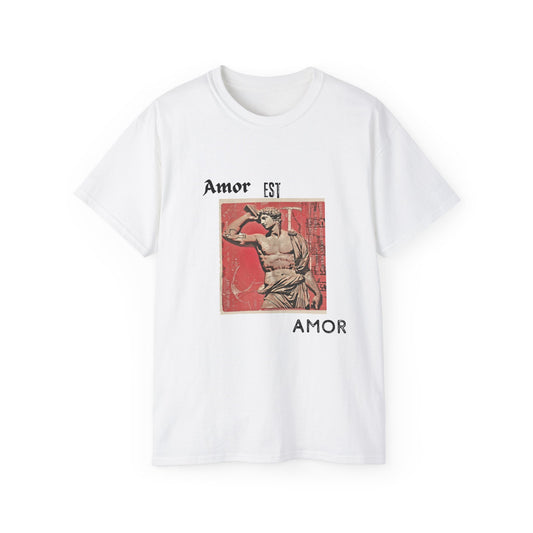 Artistic Love Quote T-Shirt, Graphic Tee, Casual Wear, Gift for Him/Her, Art Lover's Apparel